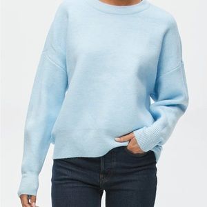 MADDIE SOLID PULLOVER - ICE